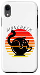 Coque pour iPhone XR Munchkin, chat, tasse à thé, chaton, mignon