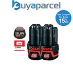 2 X Bosch 12v / 10.8v Lithium Ion 2.0ah Battery for GSR GDR GOP GWI GSA GSB GLI