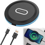 15w Chargeur Sans Fil Rapide, Chargeur Induction Charging Pad Pour Iphone 15 Pro /14/13/12/11/Xs /Xr,Samsung Galaxy S22/S21/S10/S9/S8/Note 20/10/9/8/Airpods/Google Pixel8 Pro/Huawei/Xiaomi[L2258]