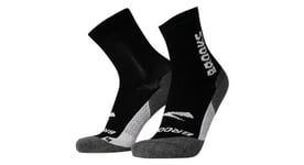 Chaussettes brooks ghost crew noir