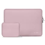 Tech-Protect Neoslim MacBook/Laptop 13-14" Sleeve m. Liten Veske - Rosa