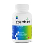 Vitamin D3 4000IU Tablets | 365 Vitamin D3 Supplements High Strength, UK Vit D