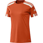 adidas Squad 21 JSY W Jersey (Short Sleeve) Womens, TEAORA/White, XXS