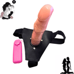 Love Strap On Dildo Vibrator Harness Kit -  Vibrating Wearable Pegging Kit