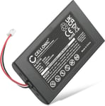 Batterie Remplacement 533-000128,623158 1300mAh Compatible avec Logitech Elite,Harmony 950,915-000257,915-000260 télécommande accu Pile contrôleur à Distance(Q566)