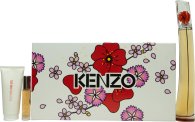 Kenzo Flower by Kenzo L'Absolue Gift Set 100ml EDP + 10ml EDP + 75ml Body Lotion