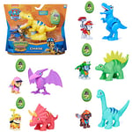 La Pat' Patrouille - 6058512 - Jeu Jouet enfant - Pack 2 Figurines Dino Rescue - Figurines Paw Patrol - Modèles Aléatoires