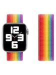 Lippa Apple Watch LGBT+ Nylon Strap 42/44/45/49 - Rainbow Colors