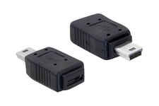 Delock - USB-adapter - mini-USB type B til Micro-USB Type B