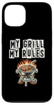 Coque pour iPhone 13 My Grill My Rules Griller Grill Cook BBQ Barbecue Griller Barbecue