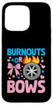 Coque pour iPhone 15 Pro Max Burnouts Or Bows Sexe Reveal Future Parent Dad Mom