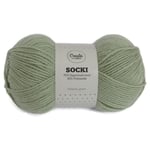 Socki Garn Enfärgat Ullmix 100 g Pistachio Green A010 Adlibris