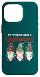 Coque pour iPhone 16 Pro Ma couleur préférée est l'éclairage de Noël - Xmas