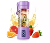 1PC 380ML Portable Mini Juicer Smoothie Blender Bottles Travel USB Rechargeable