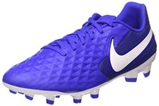 Nike Homme Tiempo Legend 8 Academy MG Chaussures de Football, Multicolore (Hyper Royal/White/Deep Royal Blue 414), 44 EU