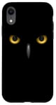 iPhone XR Big Owl Eyes beautiful owl lover wild bird of the night cool Case