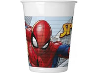 Godan Spiderman Plastmuggar 200 Ml 8St