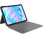 LOGITECH Combo Touch 11 iPad Keyboard Folio - Oxford Grey, Silver/Grey