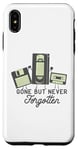 iPhone XS Max Gone But Never Forgotten Funny Old Movie VHS Disk Tape TV Case