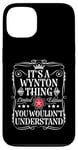 Coque pour iPhone 13 Le nom de Wynton, c'est un truc que tu ne comprendrais pas