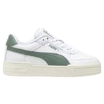 PUMA Mixte CA Pro Classic Basket, White-Eucalyptus-Warm White, 41 EU