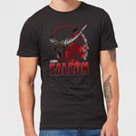 T-Shirt Homme Falcon Avengers - Noir - 3XL