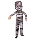 (9907134) Costume d'Halloween Zombie Mummy Big Head (Age 8-10 ans)