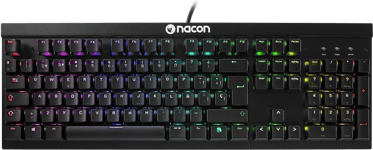 Clavier Gaming touches mécaniques-optiques Noir Nacon - Neuf