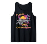 Flying Into Kindergarten Fighter Jet Plane Back To School Tank Top