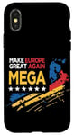 Coque pour iPhone X/XS Pro EU - Make Europe Great Again - Mega