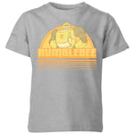 Transformers Bumblebee Kids' T-Shirt - Grey - 7-8 Years