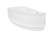 Baignoire d'angle ORIEGA 150 cm gauche avec tablier