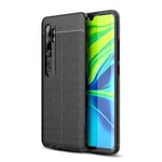 Xiaomi Mi Note 10 / Note 10 Pro Leather Texture Case Black