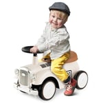 Porteur Pour Enfants - Costway - Baby Walker Avec Klaxon Et Rangement - Blanc