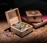 Square Dice Box: Tree of Life (Pine)