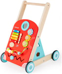 Chad Valley Wooden Activity Baby Walker