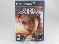 Lara Croft Tomb Raider Legend sony PS2 Pal Eng Italien Original Neuf Scellé