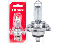 Amio Halogenlampa H4 12V 60/55W 1 St Blister Amio-03361