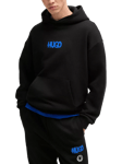 HUGO Logo Hoodie, Black