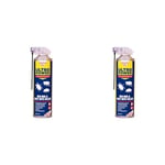 Zero In Ultra Power Bed Bug & Dustmite Killer - 500 ml Dual Action Aerosol. Indoor Use. Fast-Acting. Kills Bed Bugs on Contact and Prevents the Spread of Allergens (Pack of 2)