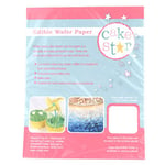 Cake Star White Wafer Paper, 178 x 142mm, 12 Sheets, Rice Paper For Baking and Cake Decorating