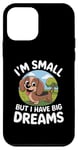 iPhone 12 mini I'm Small But I Have Big Dreams Cute Dachshund Case