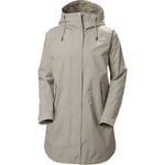 Helly Hansen Valentia 2.0 Regnjakke Dame - Beige - str. L