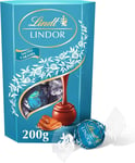 Lindt Lindor Salted Caramel Milk Chocolate Truffles Box - Approx 16 balls, 200g