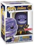 Figurine Funko Pop - Avengers : Infinity War [Marvel] N°289 - Thanos - Métallique (31075)