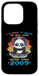 Coque pour iPhone 14 Pro Né en 2009 Birthday Panda Gaming Unlock The Next Level