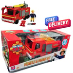 Fireman Sam Vehicle - Jupiter Fire Engine Plus Accessories New