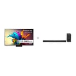 LG 86'' QNED 91 – 4K Mini–LED TV (2024) + LG S90TY 5.1.3 Soundbar Dolby Atmos -tuotepaketti