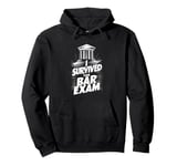 I Survived the Bar Exam, Funny Lawyer Design Pullover Hoodie