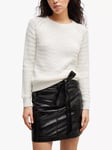 HUGO BOSS Wave Knit Jumper, White